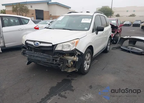 2015 Subaru Forester 2.5I z USA, uszkodzony, nr VIN JF2SJABC4FH493258